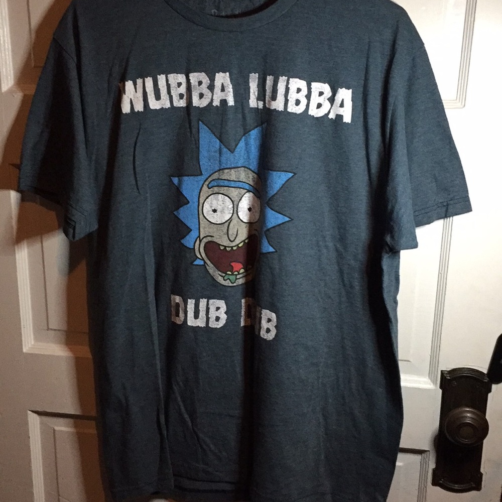 Rick and Morty Adult Swim Wubba Lubba DubDub Lg